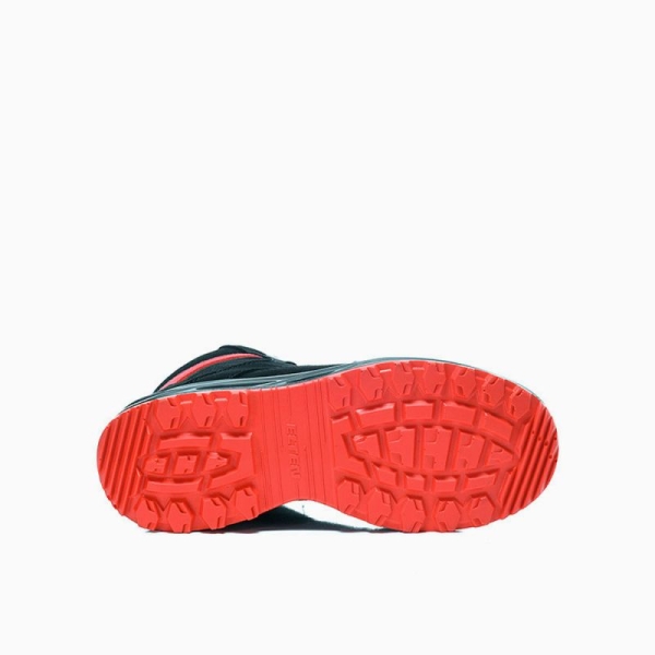 ELTEN-S3-Damen-Sicherheitshochschuhe, HANNAH XXTL BOA black-red Mid, ESD, schwarz-rot