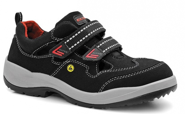 ELTEN-S1P-Arbeits-Berufs-Sicherheits-Sandalen, MAJA Easy, ESD, schwarz