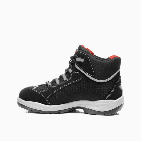 ELTEN-S3-Schn�rstiefel, Sicherheits-Arbeits-Berufs-Schuhe, Hochschuhe, MAJA Mid, ESD, schwarz