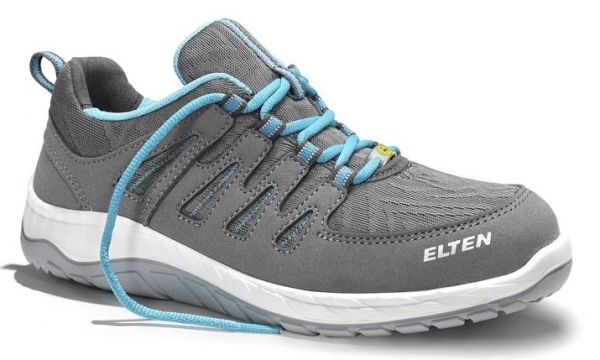 ELTEN-S1P-Sicherheits-Arbeits-Berufs-Schuhe, Halbschuhe, MADDIE grey Low, ESD, grau