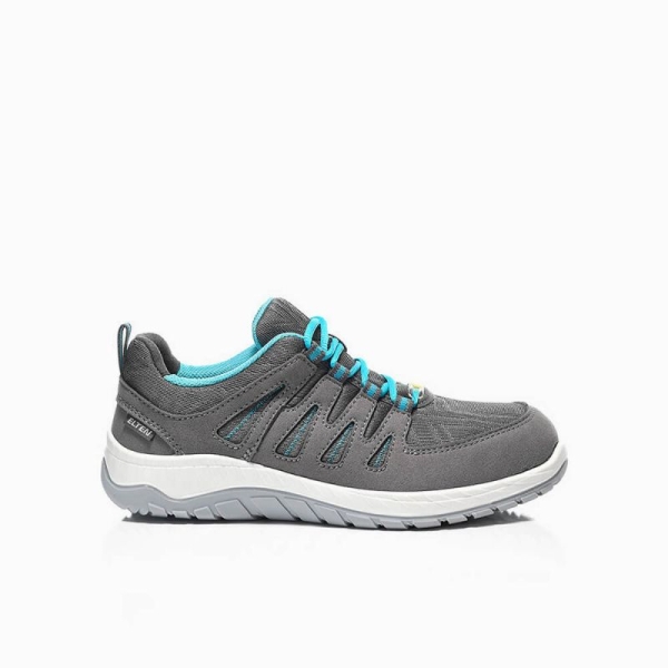 ELTEN-S1P-Sicherheits-Arbeits-Berufs-Schuhe, Halbschuhe, MADDIE grey Low, ESD, grau