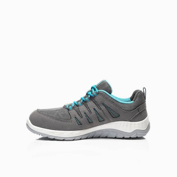 ELTEN-S1P-Sicherheits-Arbeits-Berufs-Schuhe, Halbschuhe, MADDIE grey Low, ESD, grau