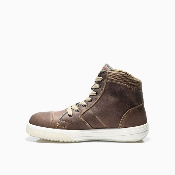 ELTEN-S3-Schn�rstiefel, Sicherheits-Arbeits-Berufs-Schuhe, Hochschuhe, EMOTION ESD, braun