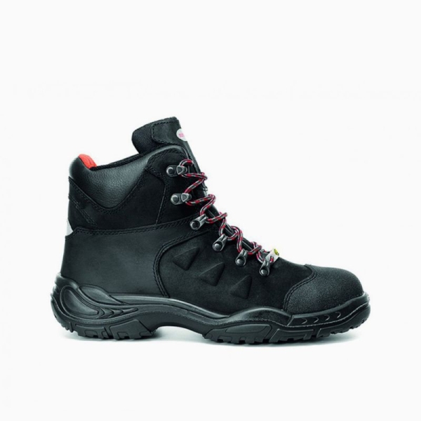 ELTEN-S3-Schn�rstiefel, Sicherheits-Arbeits-Berufs-Schuhe, Hochschuhe, TILL MID ESD, schwarz