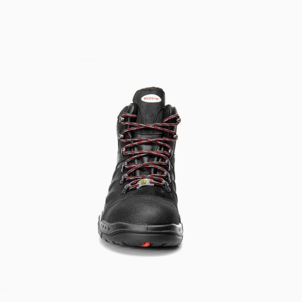 ELTEN-S3-Schn�rstiefel, Sicherheits-Arbeits-Berufs-Schuhe, Hochschuhe, TILL MID ESD, schwarz