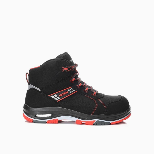ELTEN-S2-Sicherheitsstiefel, IAN XXTP red Mid, ESD, rot