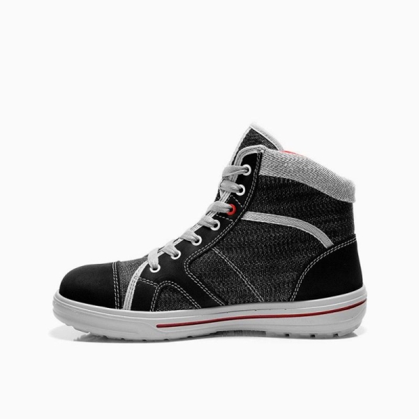 ELTEN-S3-Schn�rstiefel, Sicherheits-Arbeits-Berufs-Schuhe, Hochschuhe, SENSATION UP MID ESD, schwarz