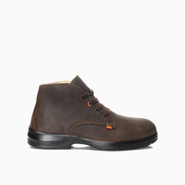 ELTEN-Sicherheitsschn�rstiefel, NIKOLAS XXB brown Mid ESD S3S