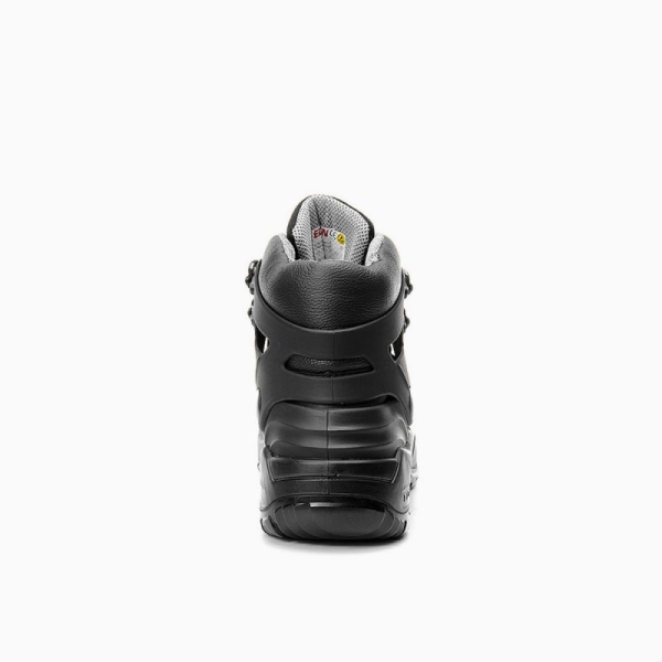 ELTEN-S3-Schn�rstiefel, Sicherheits-Arbeits-Berufs-Schuhe, Hochschuhe, RENZO BIOMEX ESD, schwarz
