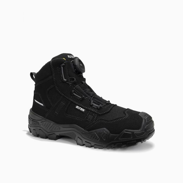 ELTEN-S3-Sicherheitsstiefel, MIKE BOA black Mid, ESD, schwarz