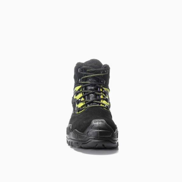 ELTEN-S3-Sicherheitsstiefel, MICK black-green Mid, ESD, schwarz-gr�n