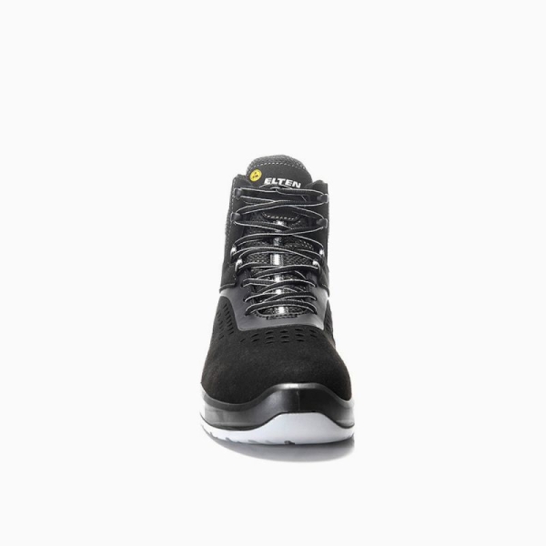 ELTEN Sicherheitsschn�rstiefel, RAY XXFIT black-grey Mid ESD S1 Typ 2