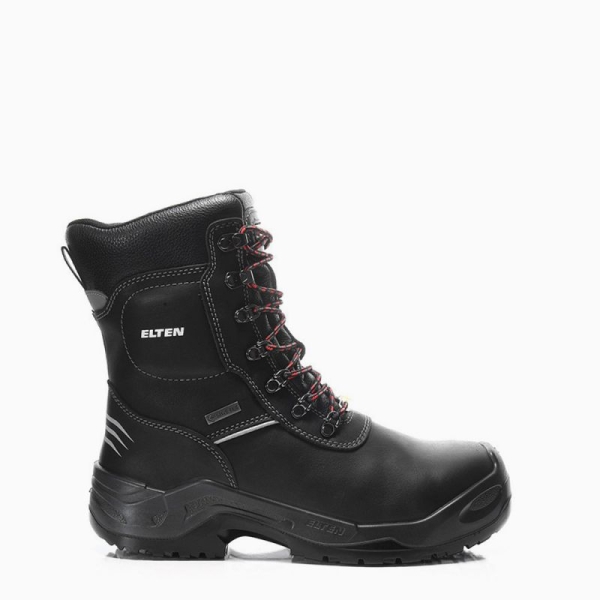 ELTEN-S3-Schn�rstiefel, Sicherheits-Arbeits-Berufs-Schuhe, Hochschuhe, JOSCHI GTX ESD, schwarz