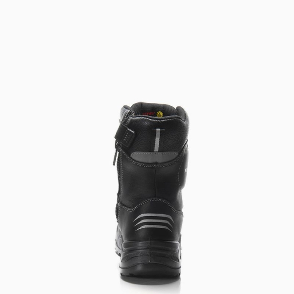 ELTEN-S3-Schn�rstiefel, Sicherheits-Arbeits-Berufs-Schuhe, Hochschuhe, JOSCHI GTX ESD, schwarz