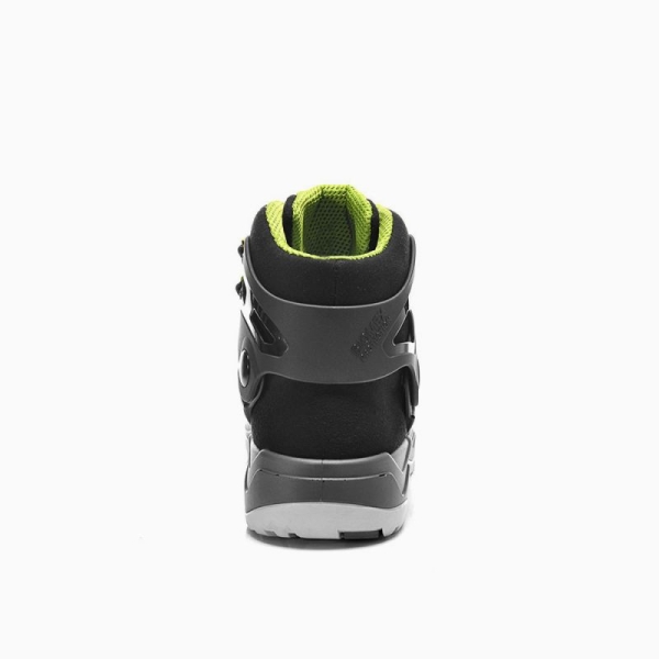 ELTEN-S1-Schn�rstiefel, Sicherheits-Arbeits-Berufs-Schuhe, Hochschuhe, TOMMASO green Mid, ESD, schwarz
