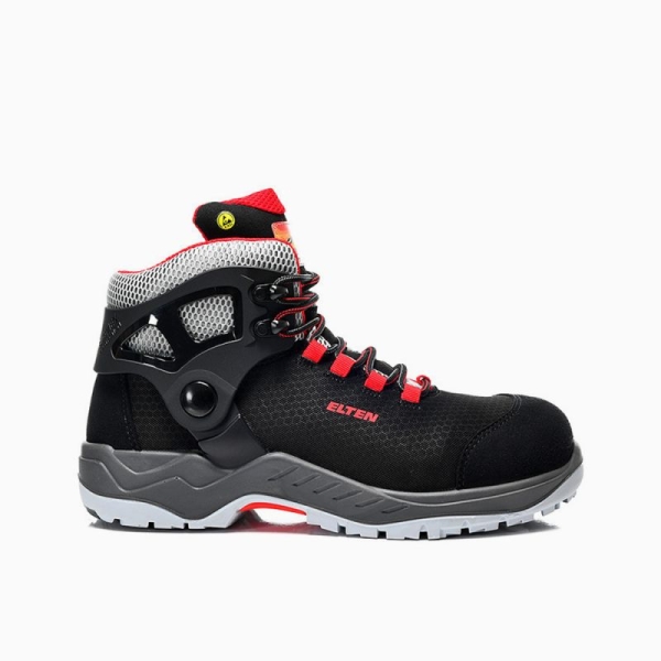 ELTEN-S3-BIOMEX PROTECTION-Sicherheitshochschuhe, ARTURO Mid, ESD, schwarz