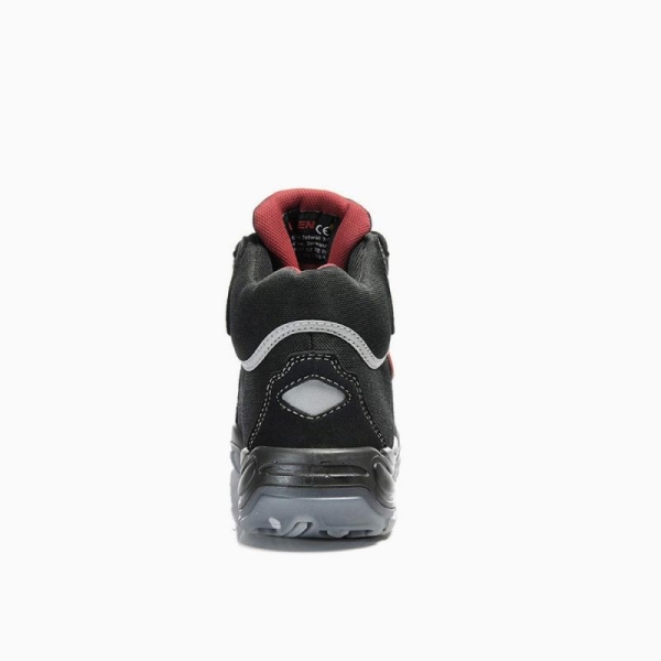 ELTEN-S3-Schn�rstiefel, Sicherheits-Arbeits-Berufs-Schuhe, Hochschuhe, SANDER PRO ESD, mit �berkappe, schwarz