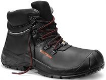 ELTEN-S3-Schnrstiefel, Sicherheits-Arbeits-Berufs-Schuhe, Hochschuhe, LAURENZO RUBBER XW Mid, schwarz