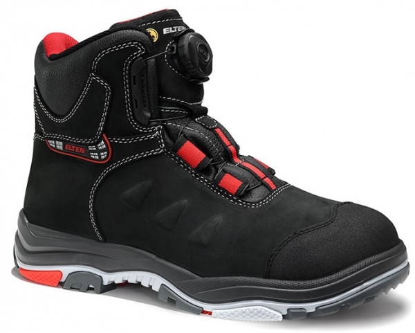 ELTEN-S3-ERGO-ACTIVE-Sicherheitshochschuhe, TILL Boa Mid, ESD, Futyp 3, schwarz