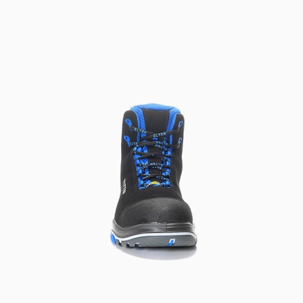 ELTEN-S2-ERGO-ACTIVE-Sicherheitshalbschuhe, IMPULSE EA Mid, ESD, Fu�typ 2, blau