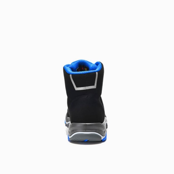 ELTEN-S2-ERGO-ACTIVE-Sicherheitshalbschuhe, IMPULSE EA Mid, ESD, Fu�typ 3, blau