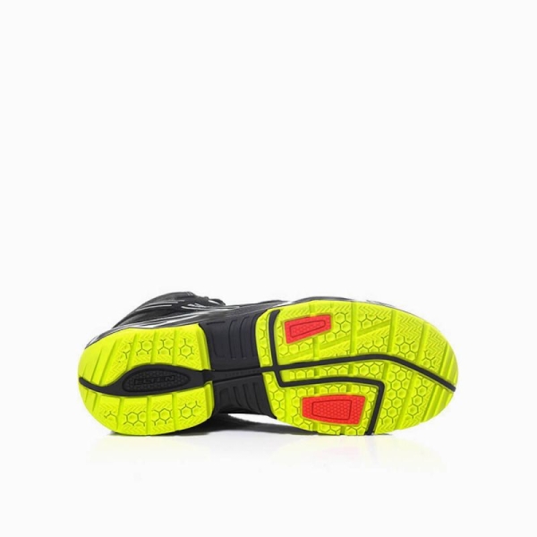 ELTEN-S2-Schn�rstiefel, Sicherheits-Arbeits-Berufs-Schuhe, Hochschuhe, AMBITION BOA MID, ESD, schwarz/gelb