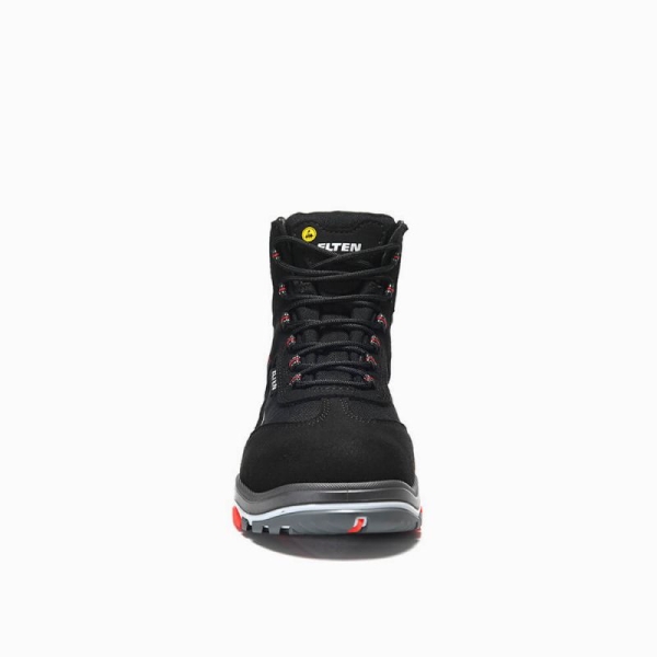 ELTEN-S3-ERGO-ACTIVE-Sicherheitshochschuhe, MATTHEW TPU Mid , ESD, Fu�typ 1, schwarz