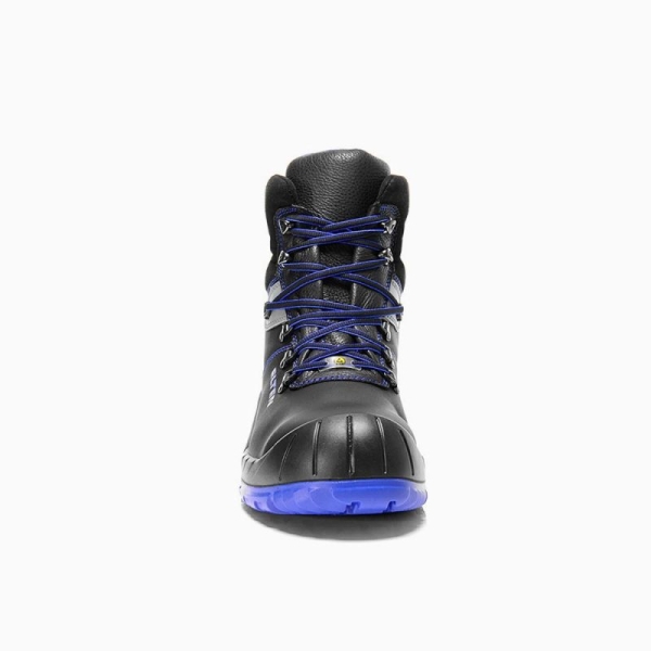 ELTEN-S3-SAFETY GRIP-Sicherheitshochschuhe, ALESSIO Steel XW Mid , ESD, schwarz