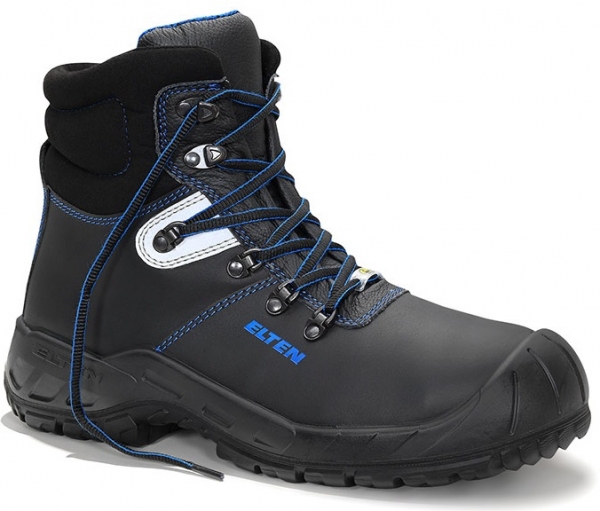 ELTEN-S3-SAFETX GRIP-Sicherheitshochschuhe, ALESSIO Steel Rubber XW Mid , ESD, schwarz
