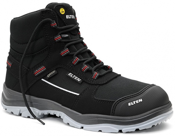 ELTEN-S3-ERGO-ACTIVE-Sicherheitshochschuhe, MATTHEW Pro GTX Mid , ESD, Futyp 2, schwarz