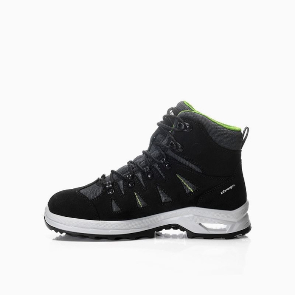 ELTEN-S2-Sicherheitsstiefel, RIWEMO XXP GTX black-green Mid ESD S2 WR CI