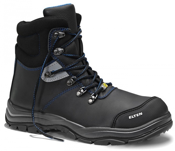 ELTEN-S3-ERGO-ACTIVE-Sicherheitshochschuhe, MASON Pro Rubber MID, ESD, Futyp 3, schwarz