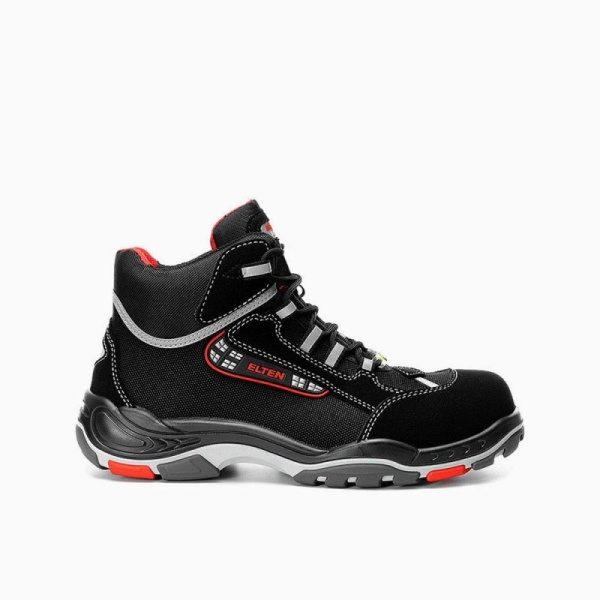 ELTEN-S3-Schn�rstiefel, Sicherheits-Arbeits-Berufs-Schuhe, Hochschuhe, SANDER ESD, schwarz