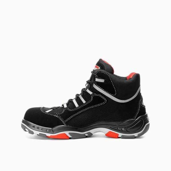 ELTEN-S3-Schn�rstiefel, Sicherheits-Arbeits-Berufs-Schuhe, Hochschuhe, SANDER ESD, schwarz