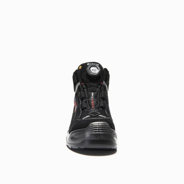 ELTEN-S3-Schn�rstiefel, Sicherheits-Arbeits-Berufs-Schuhe, Hochschuhe, SANDER BOA ESD, schwarz