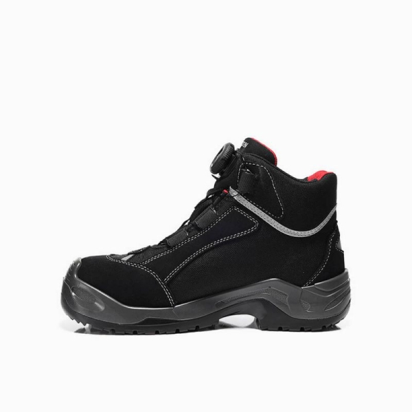 ELTEN-S3-Schn�rstiefel, Sicherheits-Arbeits-Berufs-Schuhe, Hochschuhe, SANDER BOA ESD, schwarz