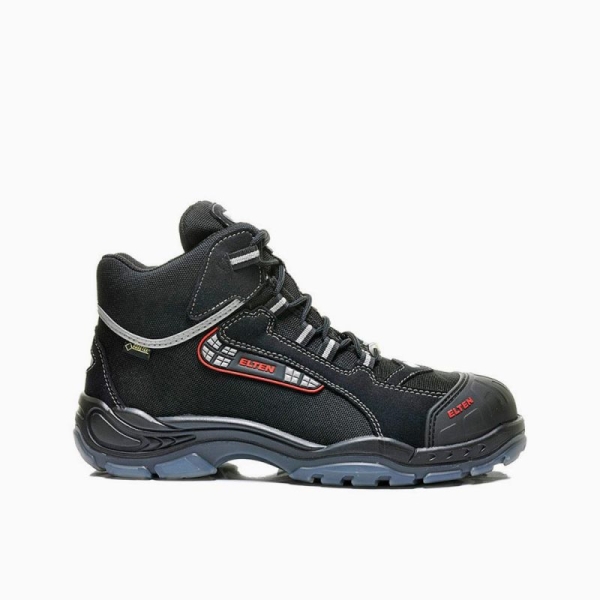 ELTEN-S3-Schn�rstiefel, Sicherheits-Arbeits-Berufs-Schuhe, Hochschuhe, SANDER PRO GTX ESD, schwarz