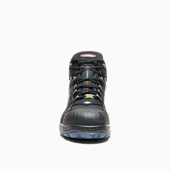 ELTEN-S3-Schn�rstiefel, Sicherheits-Arbeits-Berufs-Schuhe, Hochschuhe, SANDER PRO GTX ESD, schwarz