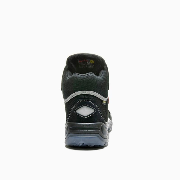 ELTEN-S3-Schn�rstiefel, Sicherheits-Arbeits-Berufs-Schuhe, Hochschuhe, SANDER PRO GTX ESD, schwarz