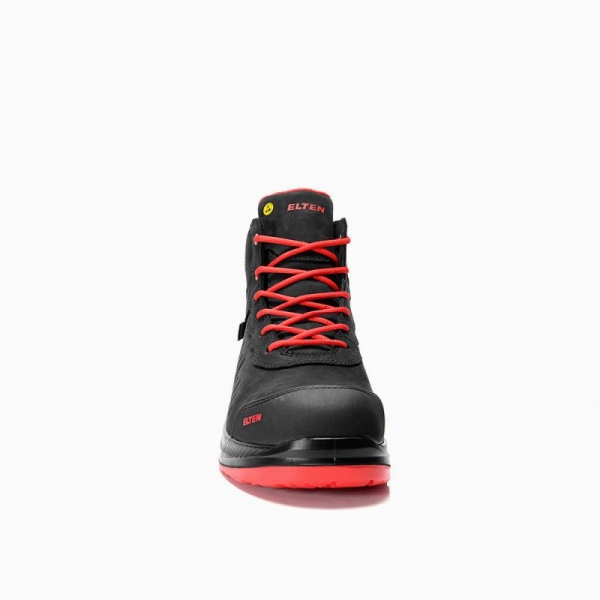 ELTEN-S3-Sicherheitsstiefel, TERENCE XXG PRO GTX black-red Mid ESD