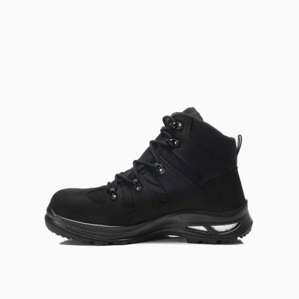 ELTEN-S3-Sicherheitshochschuhe, NELSON XXG black Mid ESD S3 HI, schwarz