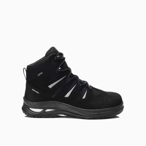 ELTEN-S3-Sicherheitshochschuhe, NELSON XXG GTX black Mid ESD S3 HI CI, schwarz