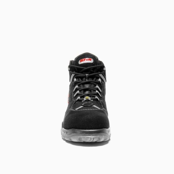 ELTEN-S2-Schn�rstiefel, Sicherheits-Arbeits-Berufs-Schuhe, Hochschuhe, SANDER ESD, schwarz