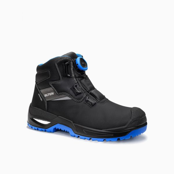 ELTEN-S3-Sicherheitsstiefel, STEFANO XXSG BOA black-blue Mid