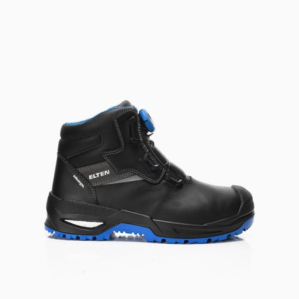 ELTEN-S3-Sicherheitsstiefel, STEFANO XXSG BOA black-blue Mid