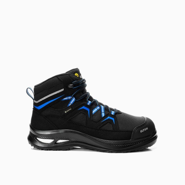 ELTEN-S3-Sicherheitsstiefel, FRY XXG Pro GTX black-blue Mid