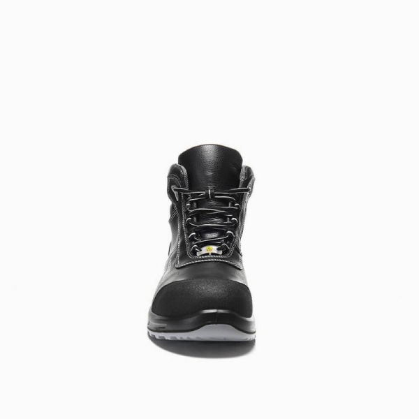 ELTEN-S3-Schn�rstiefel, Sicherheits-Arbeits-Berufs-Schuhe, Hochschuhe, REACTION XXT Mid, ESD, schwarz