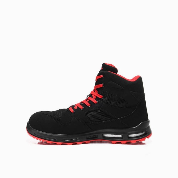 ELTEN-S1P-Schn�rstiefel, Sicherheits-Arbeits-Berufs-Schuhe, Hochschuhe, LAKERS XXT Mid, ESD, schwarz