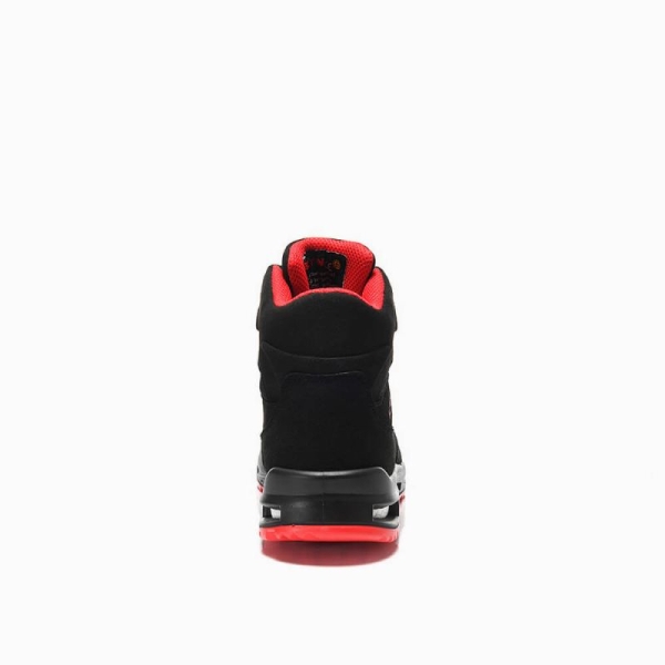 ELTEN-S1P-Schn�rstiefel, Sicherheits-Arbeits-Berufs-Schuhe, Hochschuhe, LAKERS XXT Mid, ESD, schwarz