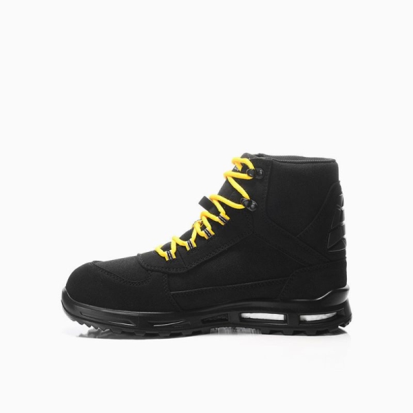 ELTEN-S2-CI-Winter-Sicherheits-Arbeits-Berufs-Schuhe, Winterstiefel, TIMOTHY GTX Mid, ESD, CI, schwarz/gelb